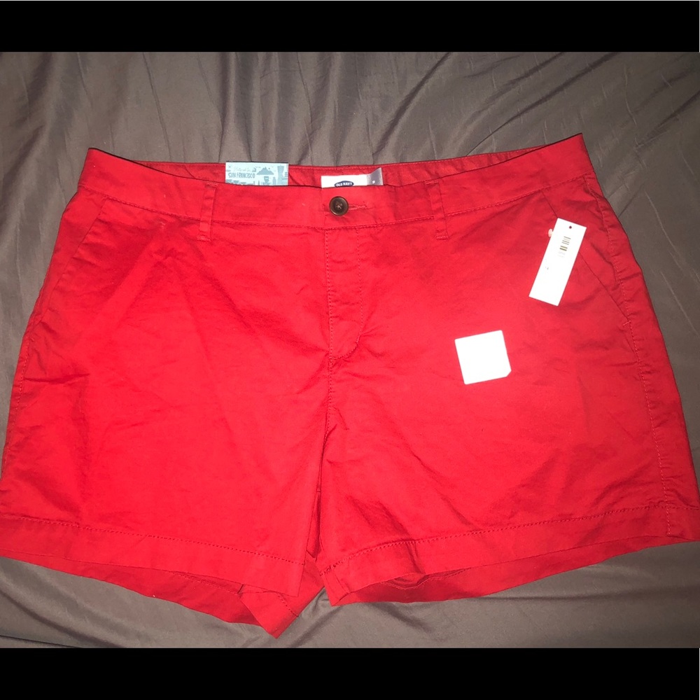 Old Navy Red Shorts